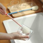 Upgraded Silicone Cleaning Brush with Long Handle & Storage Rack –ccc and Baby Accessories.