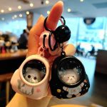 Super Cute Little Bear Night Light Keychain - Trendy Atmosphere Light, Backpack Pendant, Car Keychain - Image 3