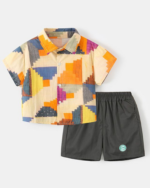 Short Sleeve Shirt & Trendy Shorts - Image 8