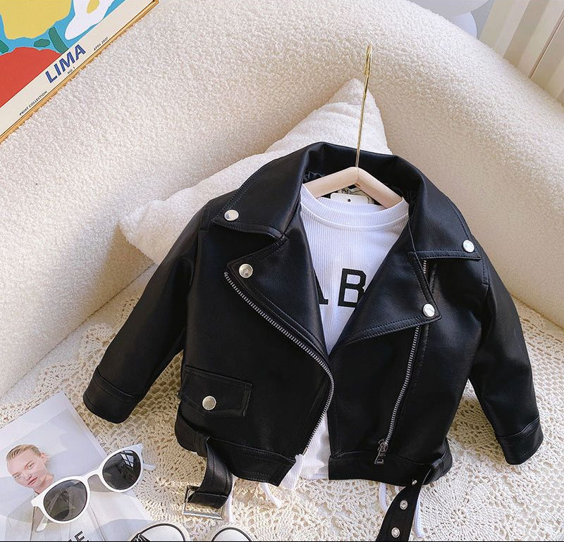 acf23841-f15f-45b5-a4f4-42390c1e5132.jpeg.a Faux Leather Biker Jacket - Image 1