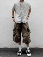 Retro Loose Fit Half Sleeve Cleanfit Top - Image 6
