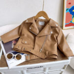 Faux Leather Biker Jacket - Image 5