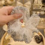 Organza Rhinestone Scrunchie - Image 7