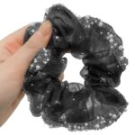 Organza Rhinestone Scrunchie - Image 8
