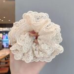 Double Layer Lace Scrunchie