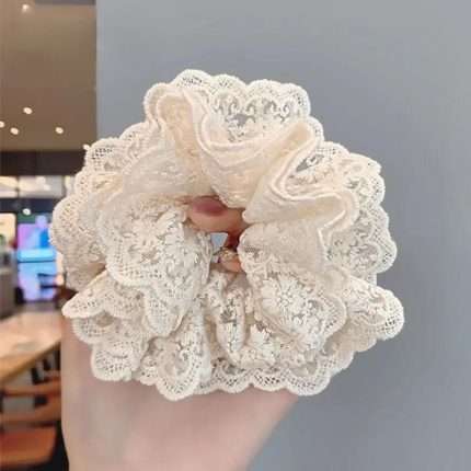 Double Layer Lace Scrunchie