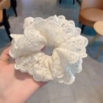 Double Layer Lace Scrunchie - Image 5